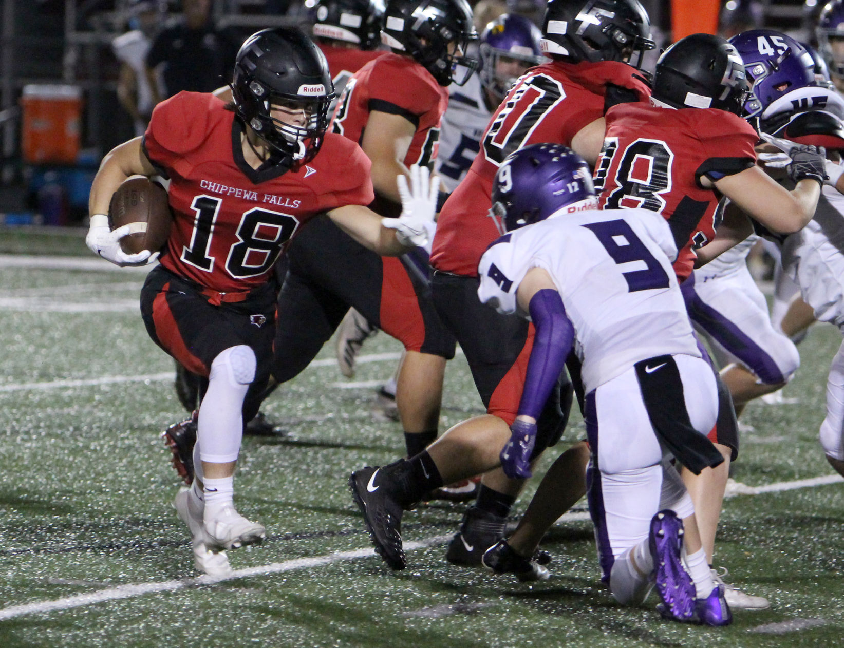 Eau Claire Memorial at Chi-Hi football 10-1-21